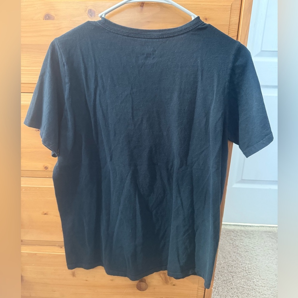 Nike Black Tee with Multi Colored Text - Picture 2 of 4
